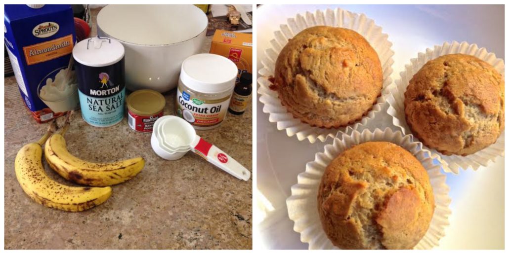 recipe: vegan banana bread muffins